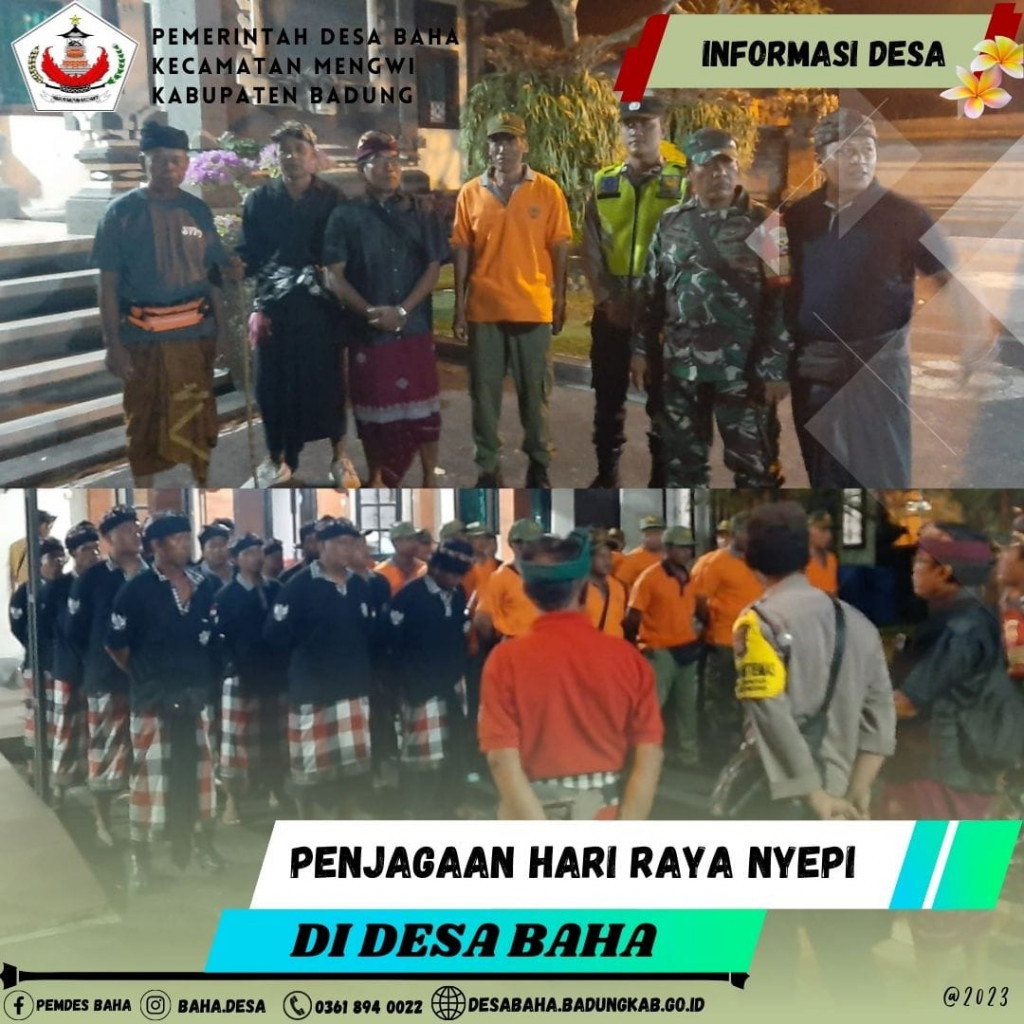 Penjagaan Hari Raya Nyepi